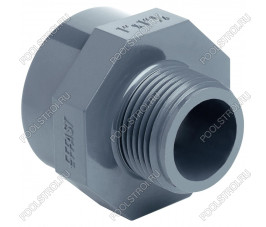 Муфта ПВХ Effast RERMGE025D редукционная, с внешней и внутренней резьбой d3/4