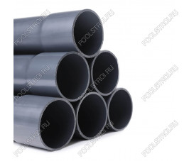 Труба Aquaviva ПВХ d125*7.4 PN 16 L-3 (штука)