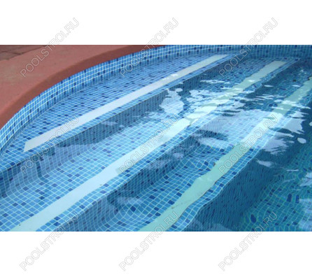 Пленка-мозаика для отделки бассейнов SUPRA blue mosaic 1123/01 Elbtal Plastics