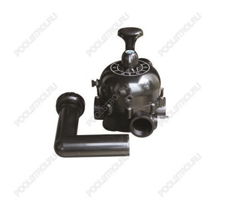 Кран шестиходовой 2'' с боковым подключением Aquaviva MPV04 (88280812B)