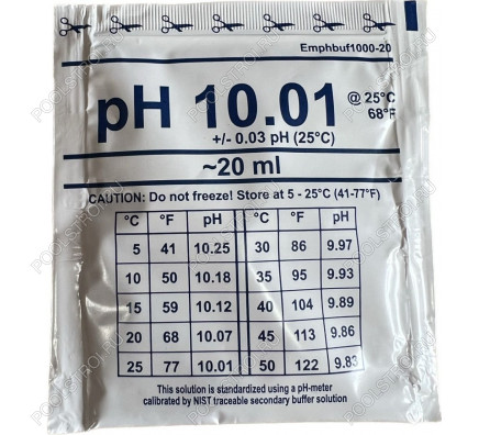 Калибровочный раствор pH 10.01 20ml