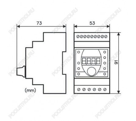Универсальный блок управления Toscano TPM-POOL-B, 230 В, Bluetooth