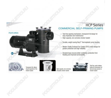 Насос для бассейна Hayward HCP38301E KAP300 M.B (48м³/ч*10м 2.76кВт 220В)